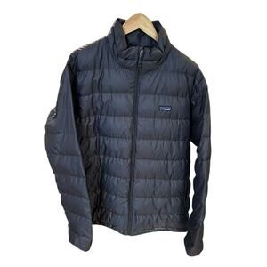 PATAGONIA Forge Grey Goose Down Sweater Puffer Winter Performance Men's Size XL